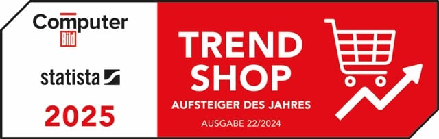 Auszeichnung Computer Bild - Trend Shop 2024/2025